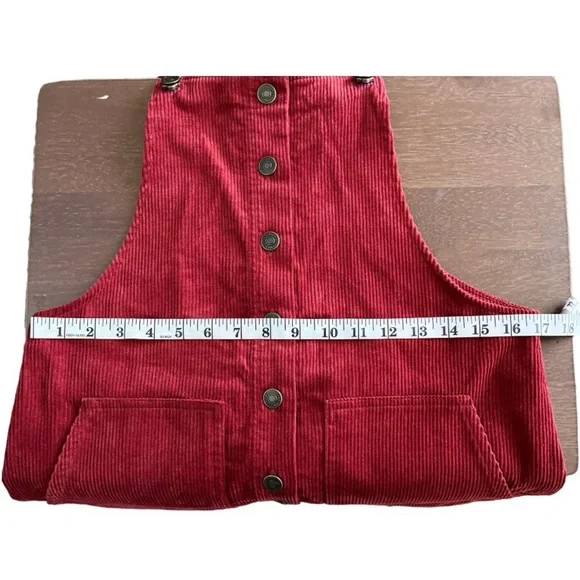 Forever 21 Wine Corduroy Woman Jumper - Picture 9 of 9